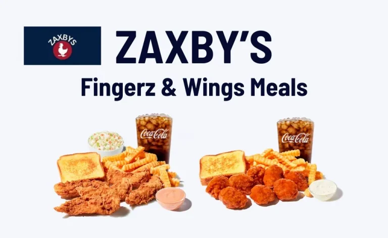 Zaxby's fingerz & wings meal