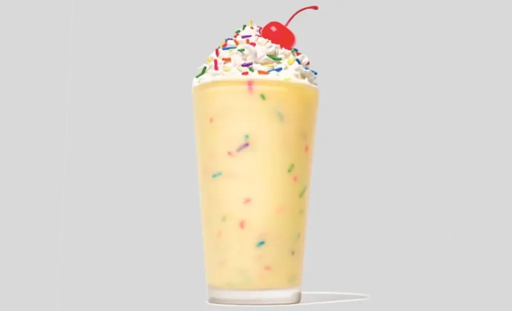 Zaxby's Birthday Cake Milkshake