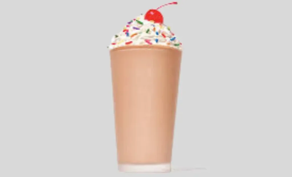 Zaxby's chocolate milkshake