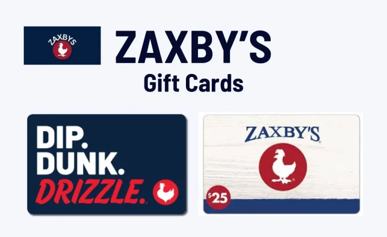 Zaxby's gift cards