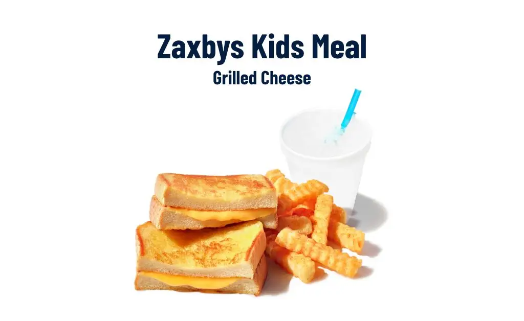zaxbys kids meal grilled cheese